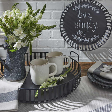 Spencer Round Trays - Set of 2 Park Designs - The Fox Decor